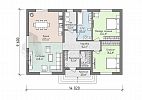 Дом 100.00 м² на участке 6 соток
